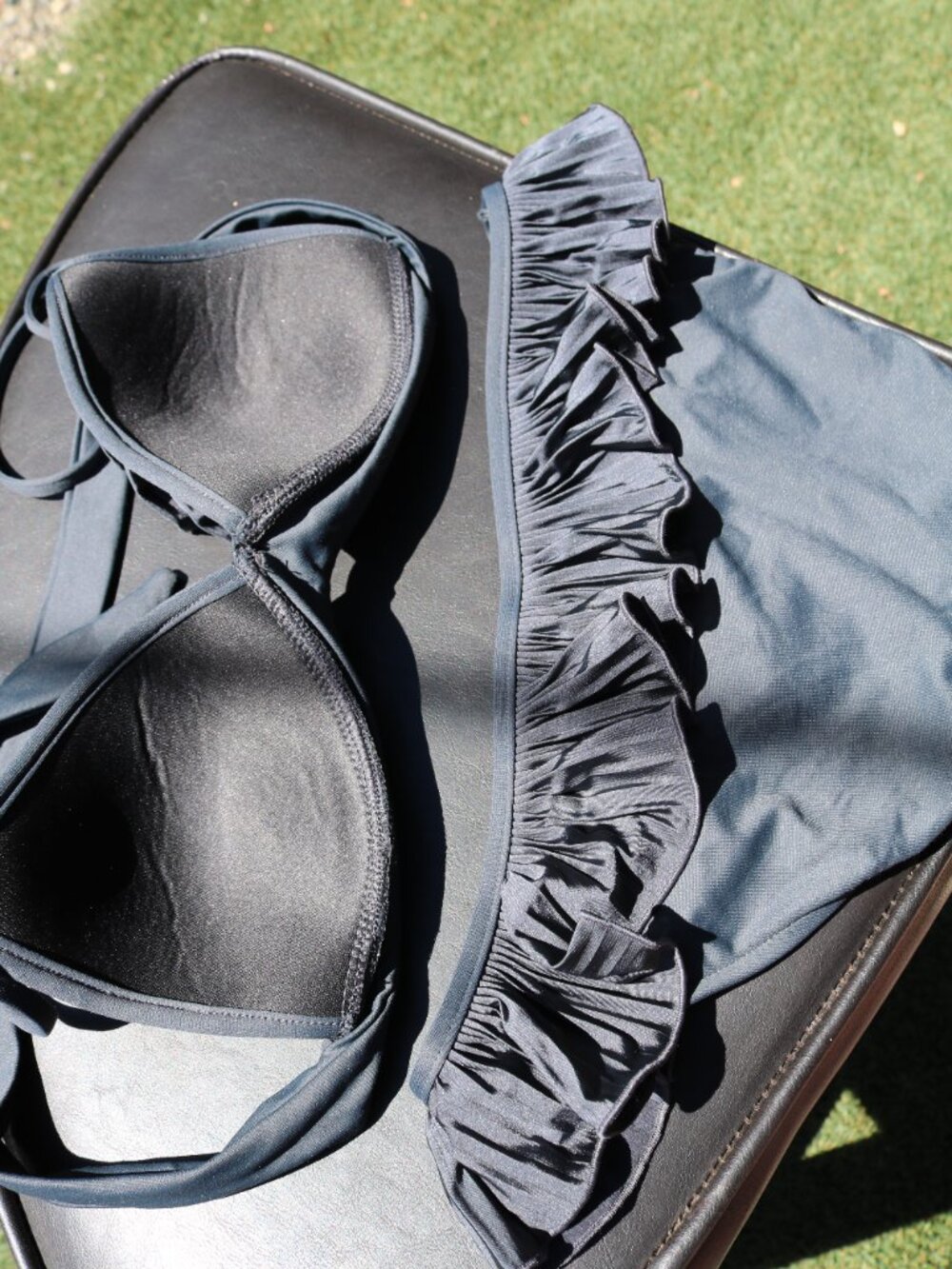 vintage Seafolly Australia ruffle bikini set - Picture 8 of 9